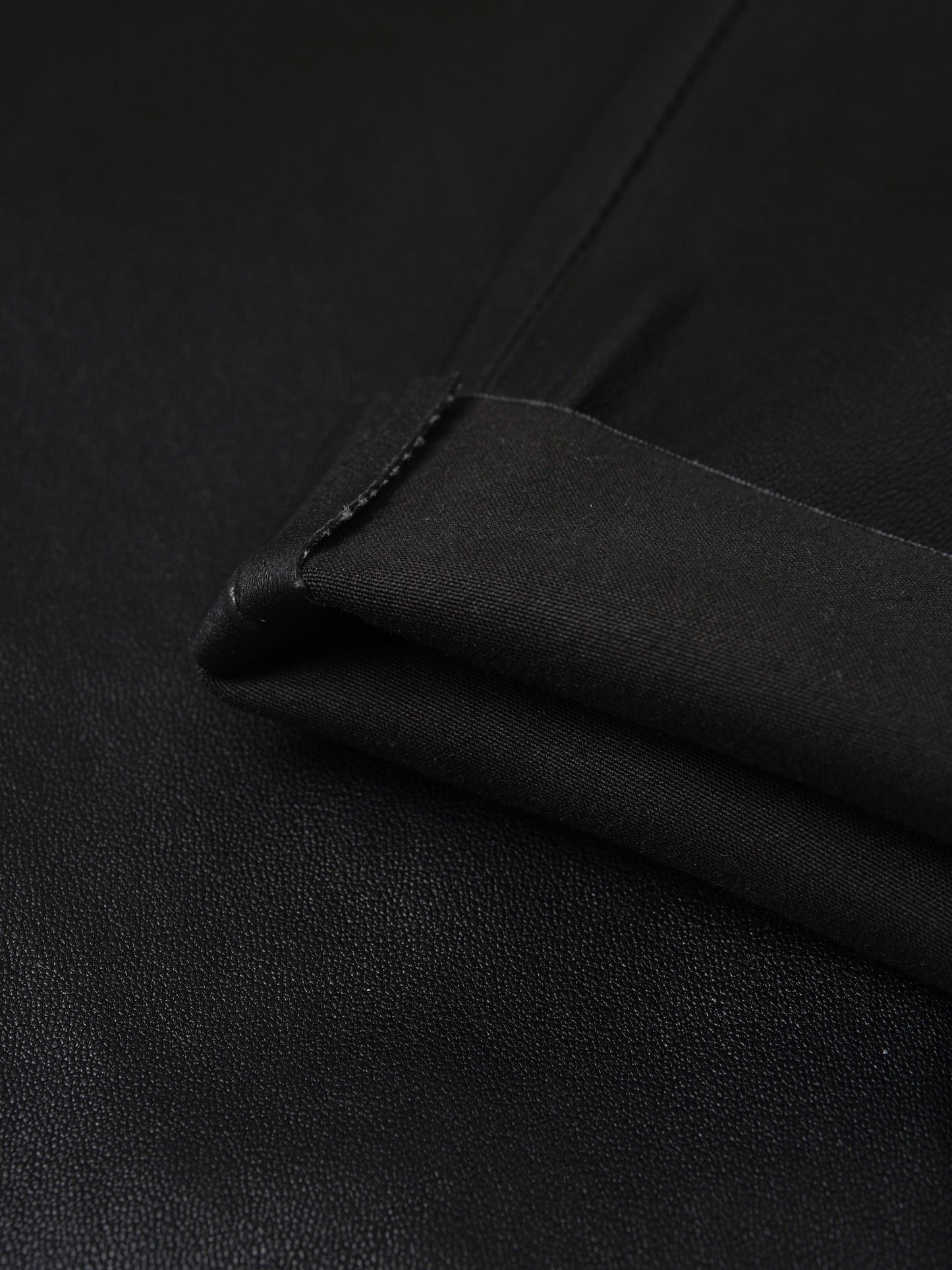 High-stretch sheepskin skinny pants