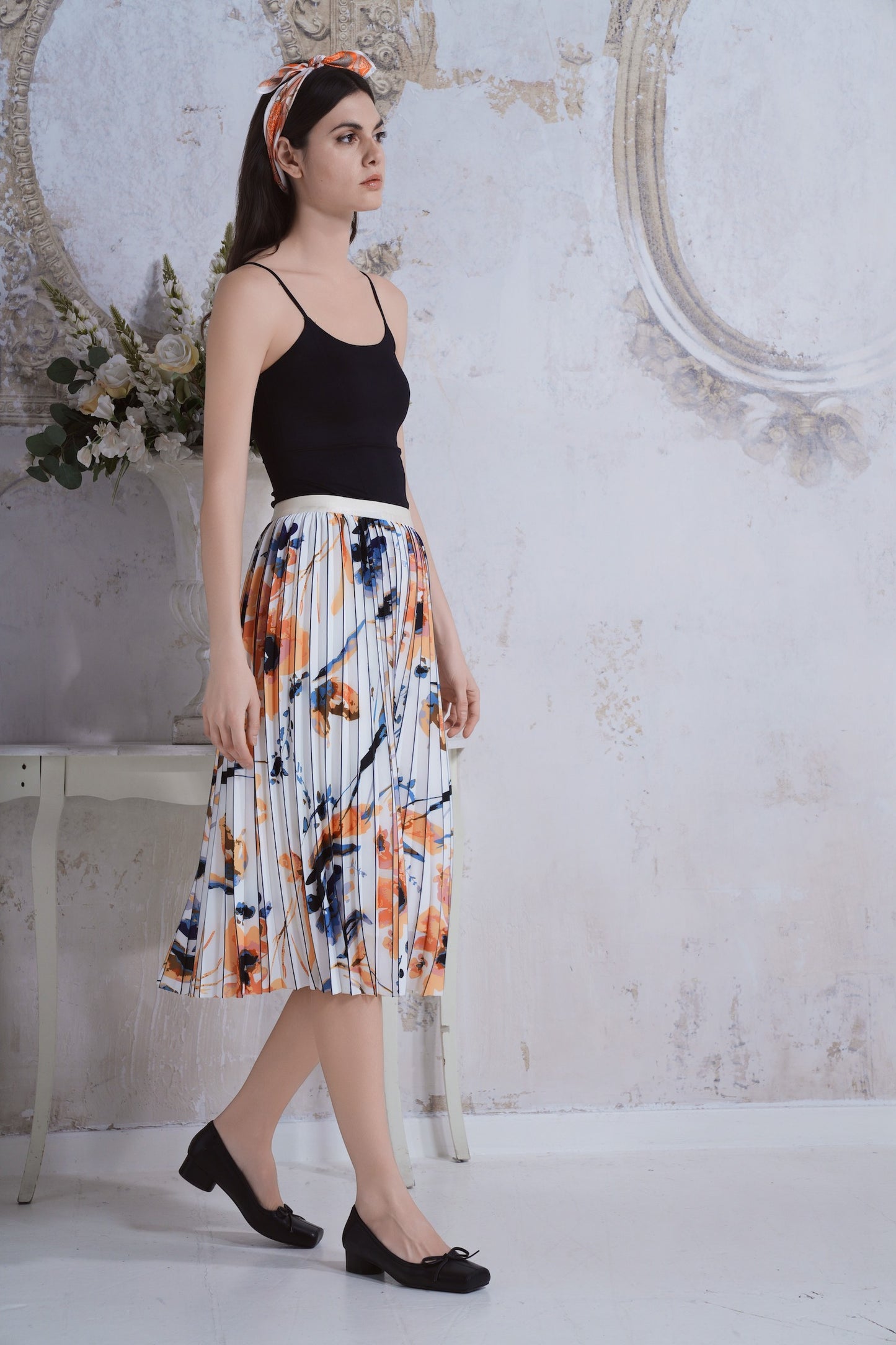 Tulle and sequin skirt