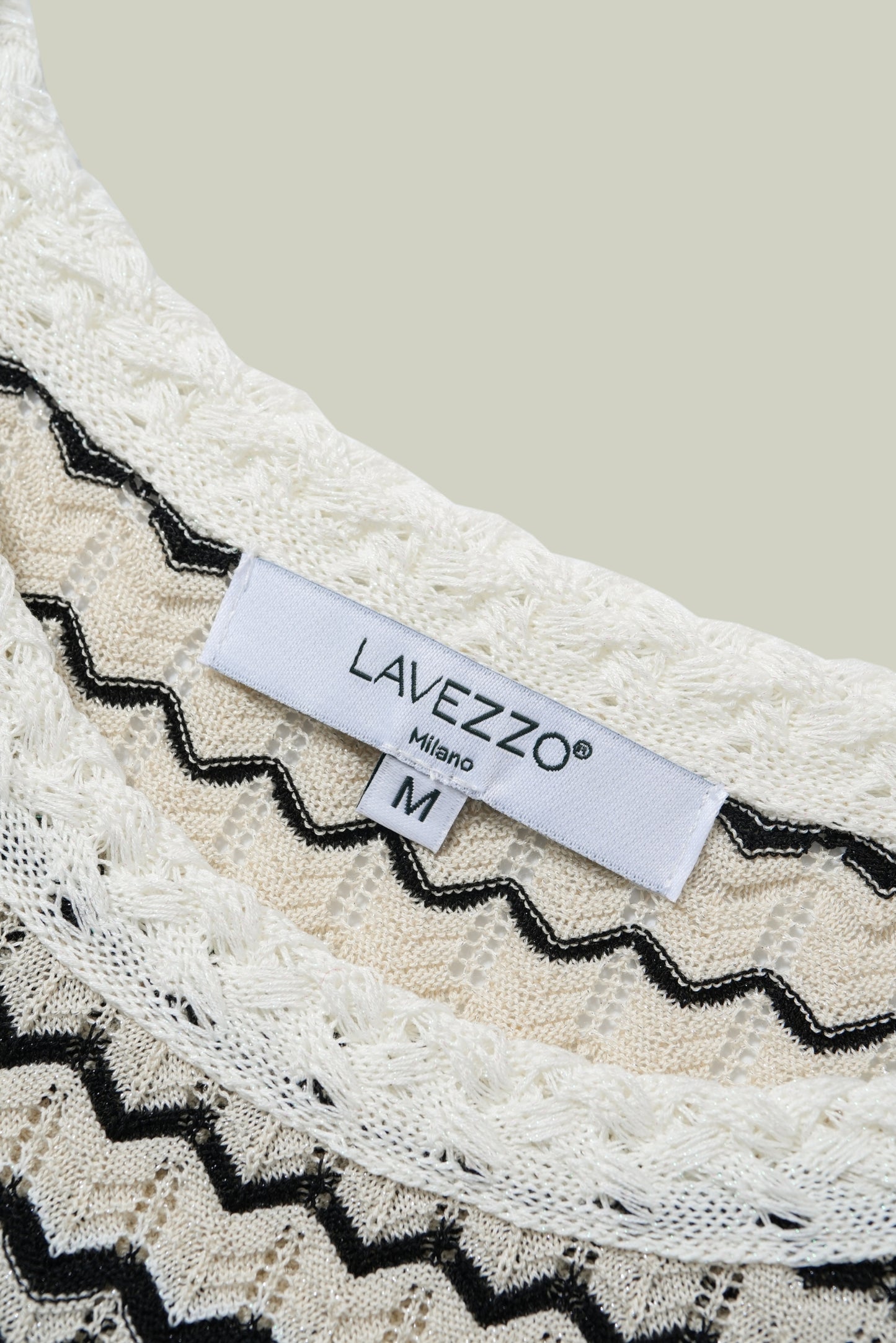 Wavy striped sweater