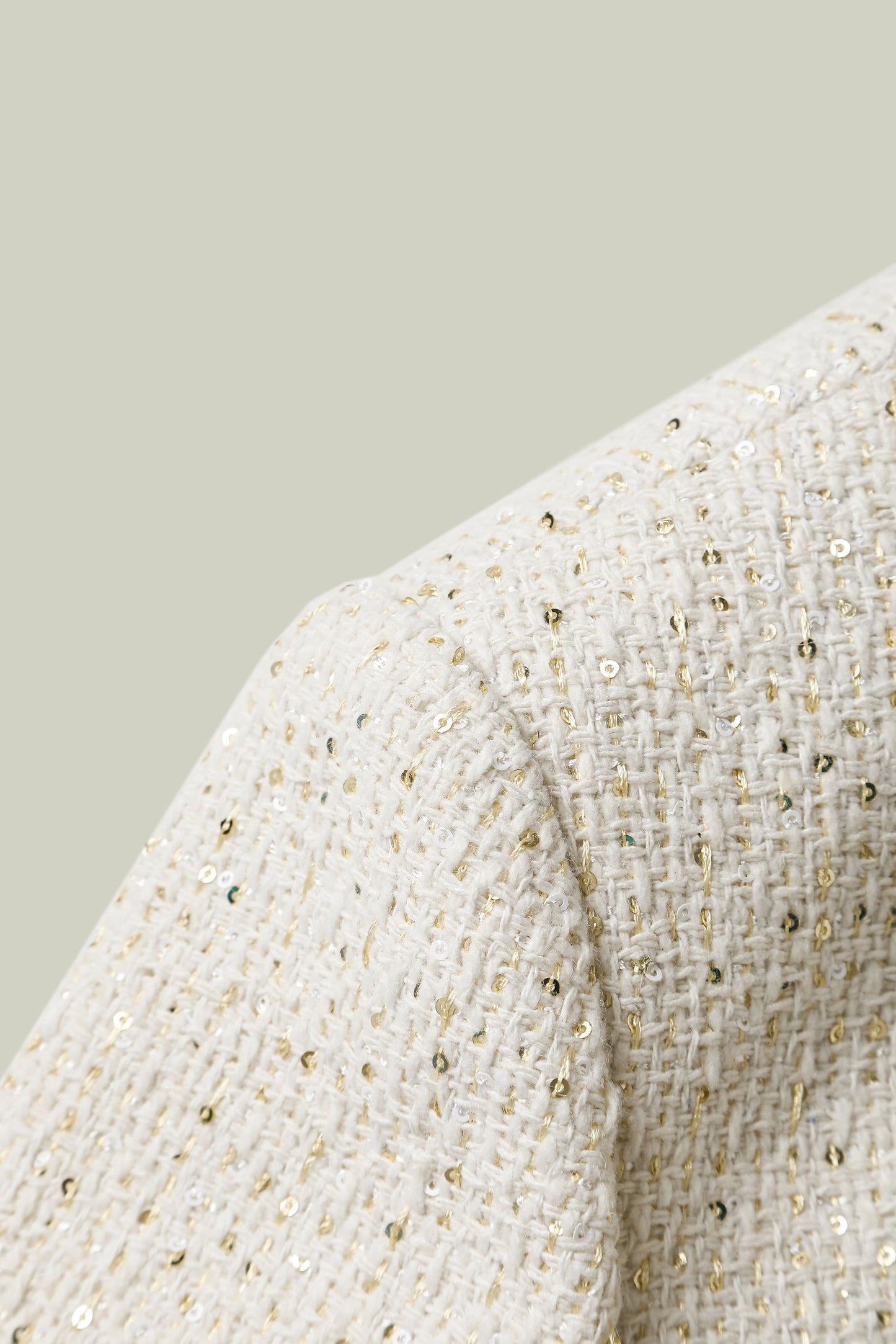 Giacca in tweed metallico