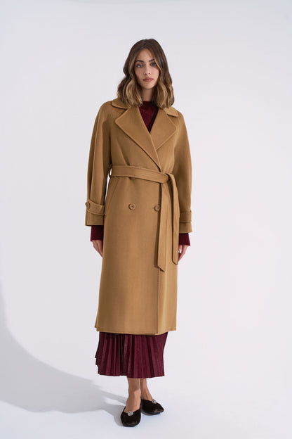Cappotto misto lana e cashmere