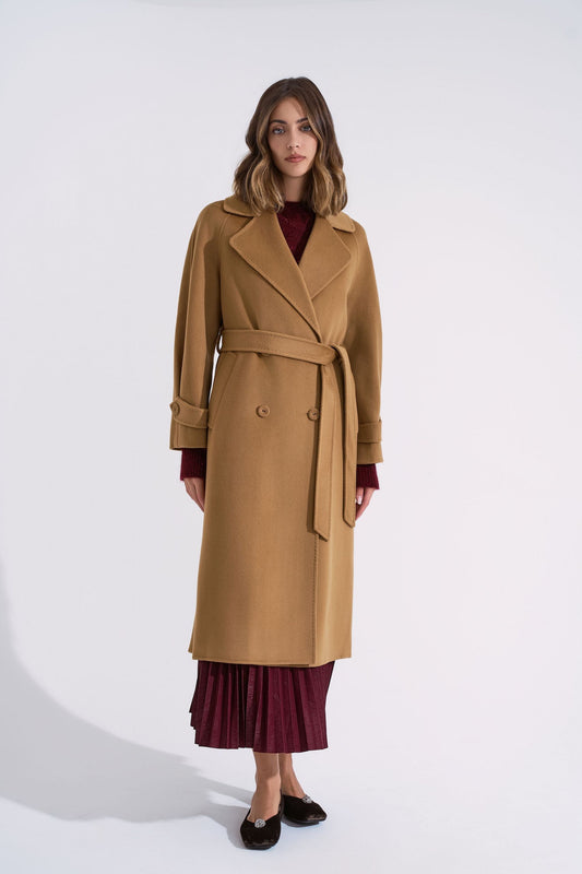 Cappotto misto lana e cashmere