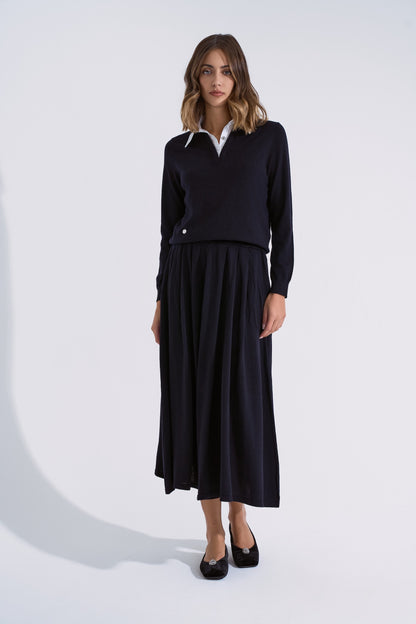 Wool cardigan