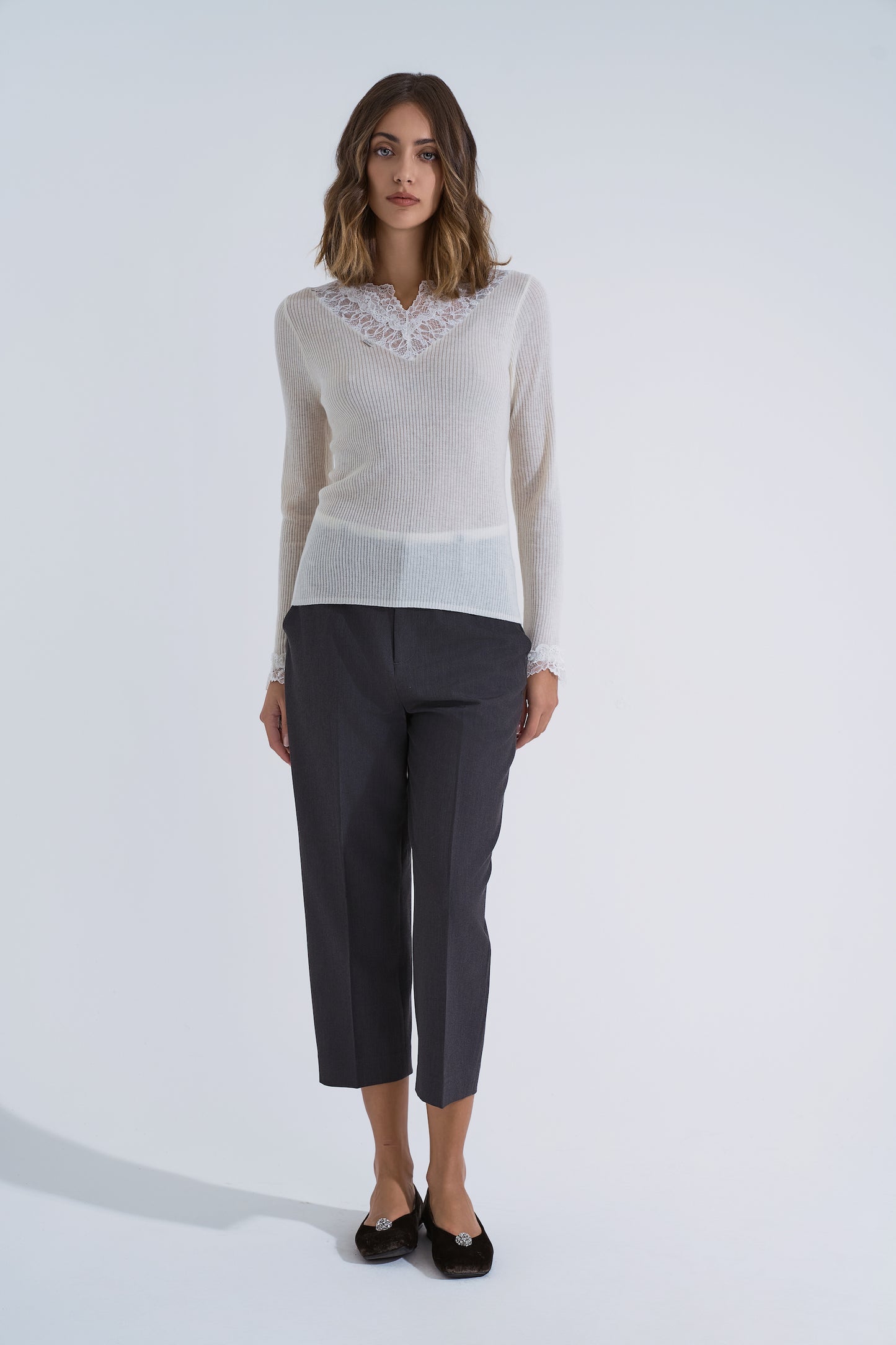 Pantalone alla caviglia