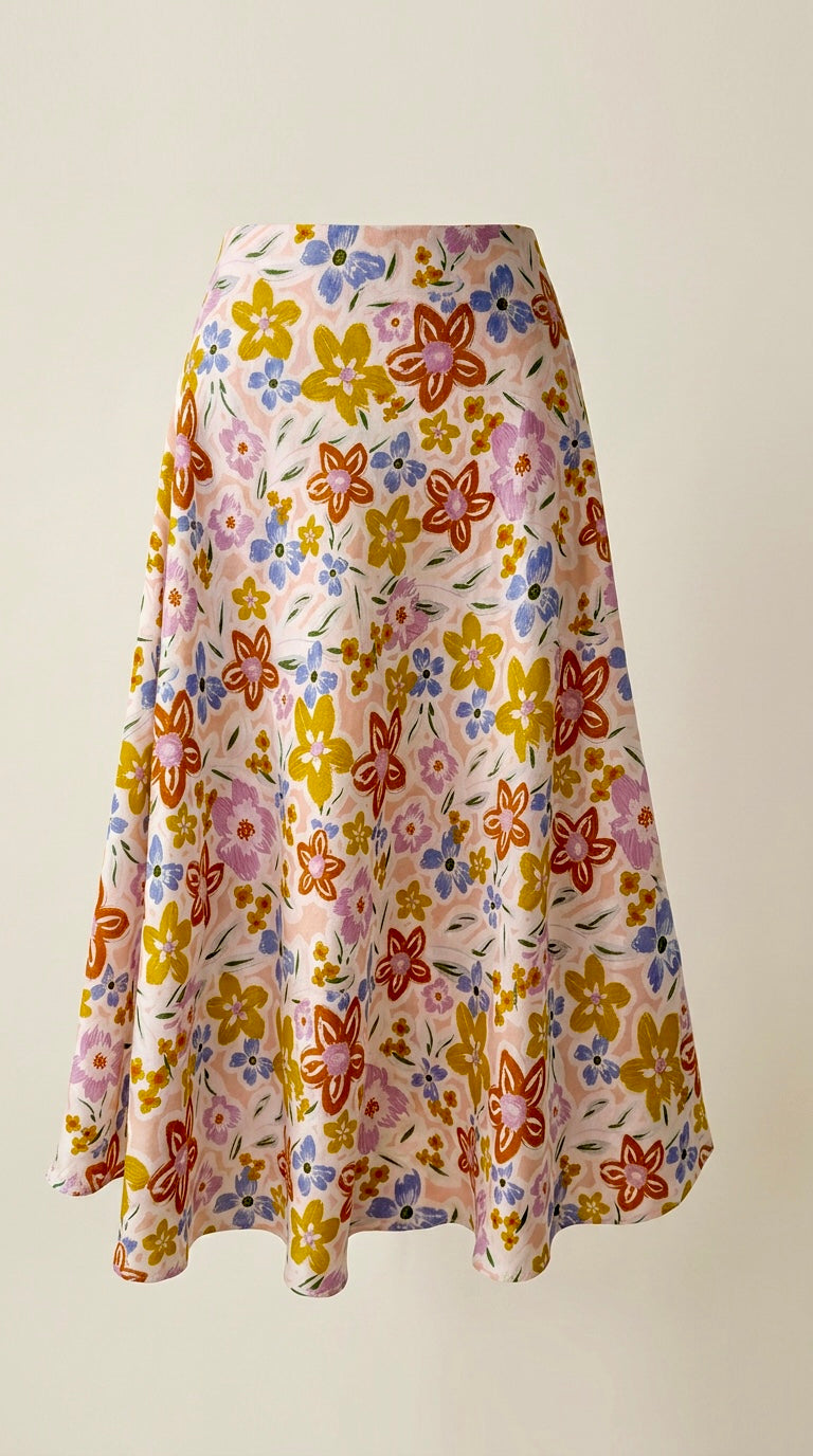 Heavy Silk Garden Skirt