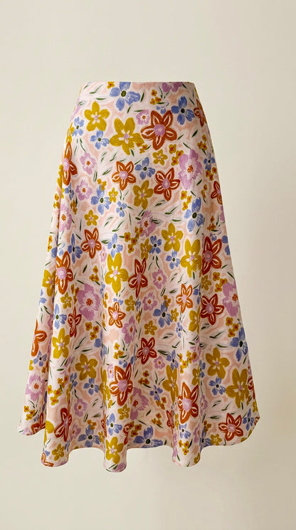 Heavy Silk Garden Skirt
