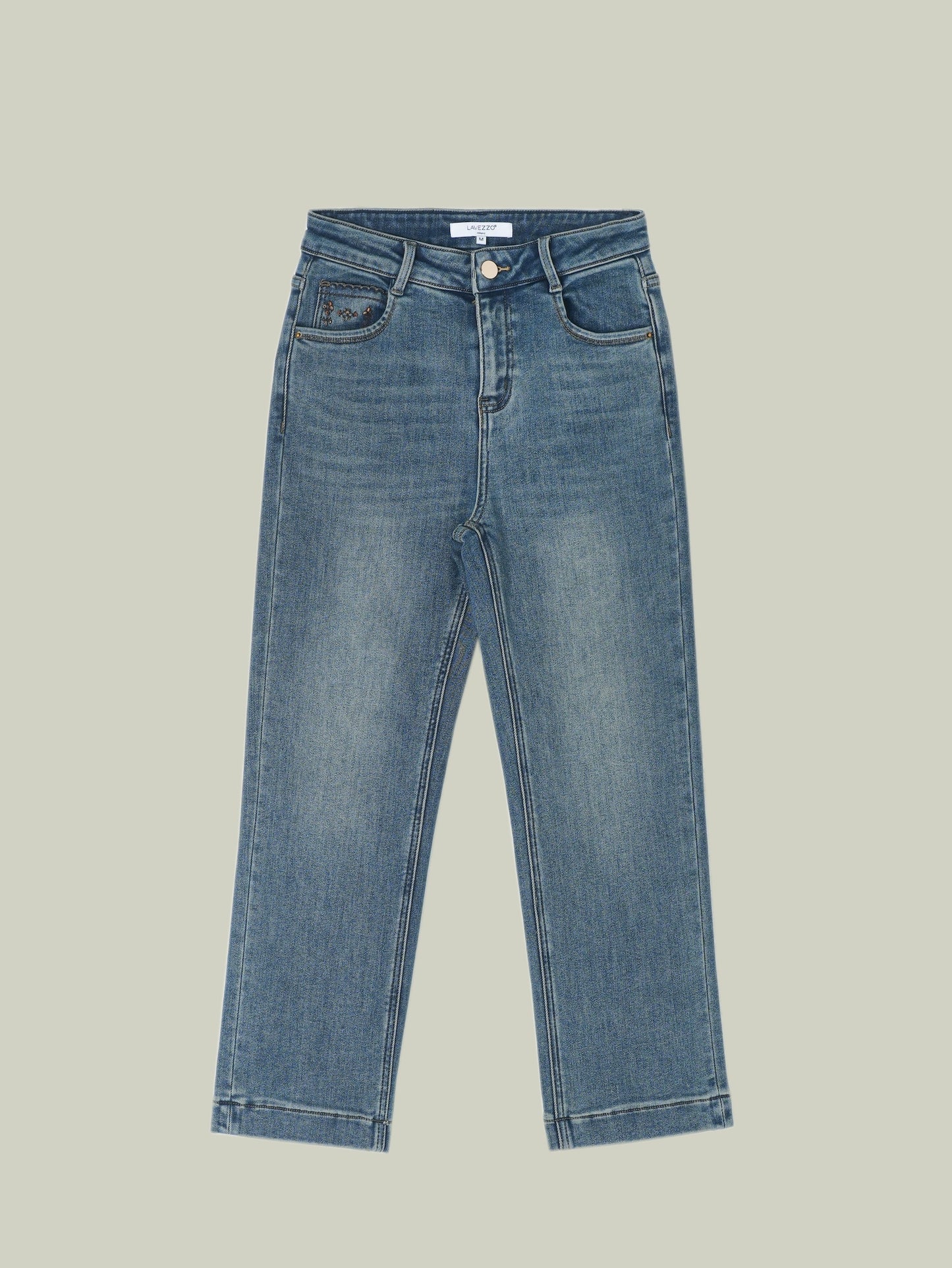 Jeans elasticizzati con interno felpato