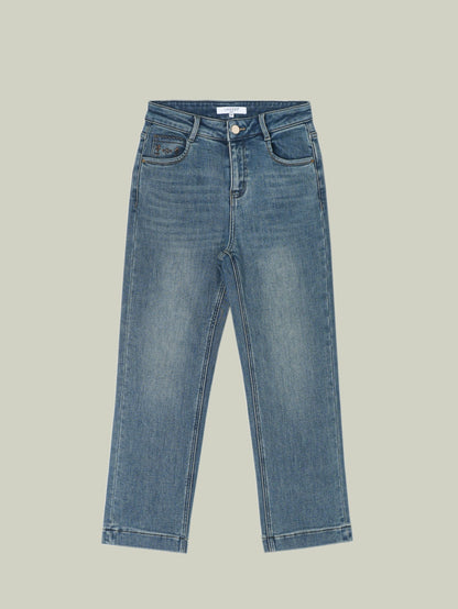 Jeans elasticizzati con interno felpato