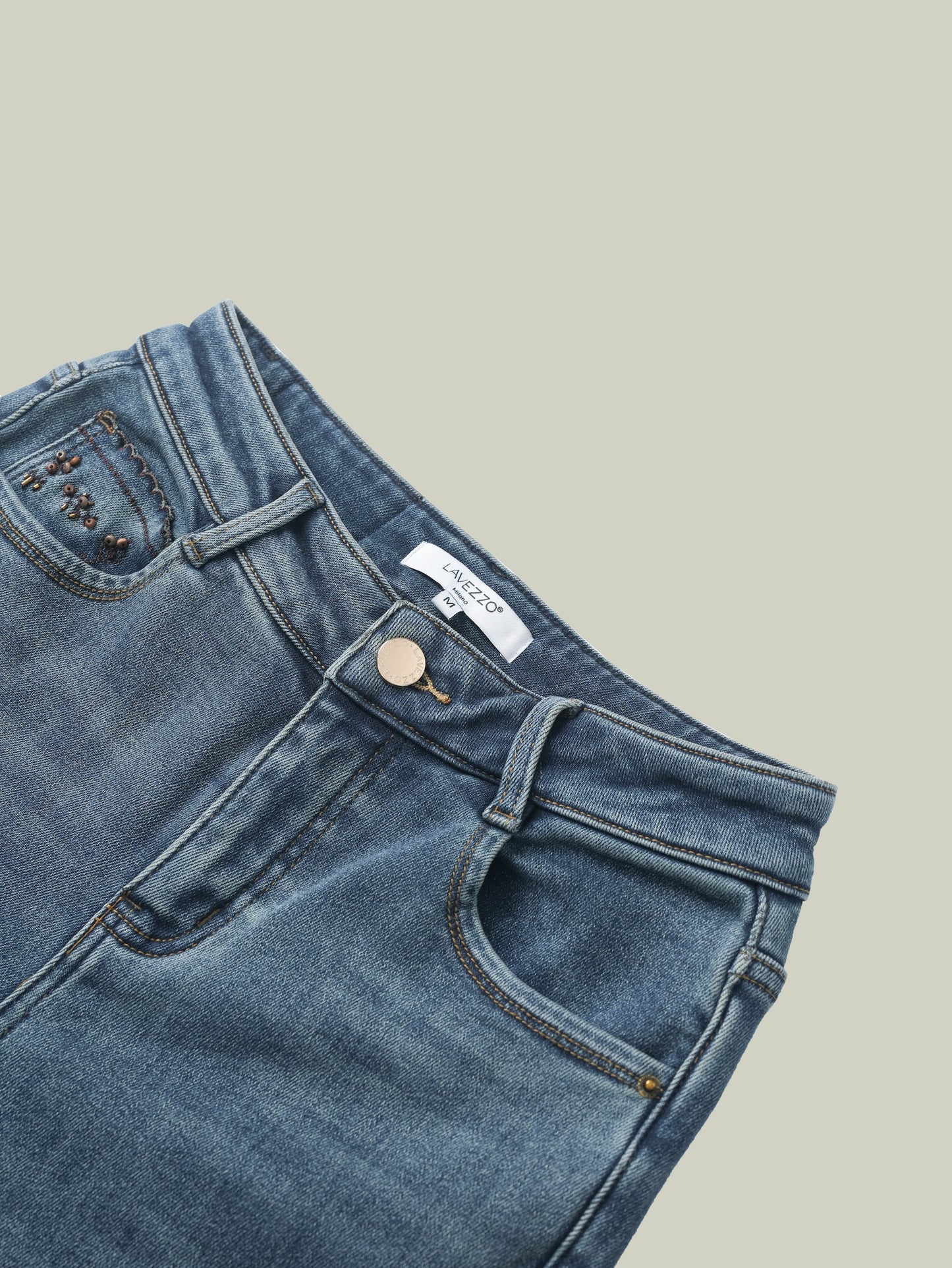 Jeans elasticizzati con interno felpato