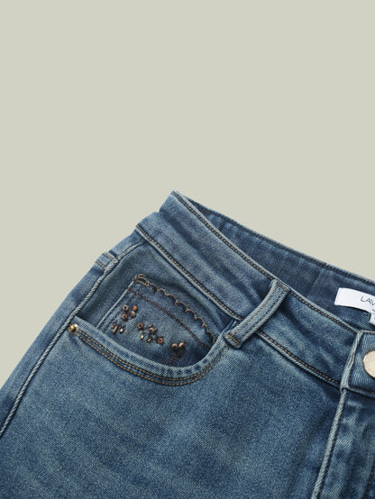 Jeans elasticizzati con interno felpato
