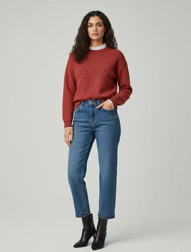 Jeans elasticizzati con interno felpato