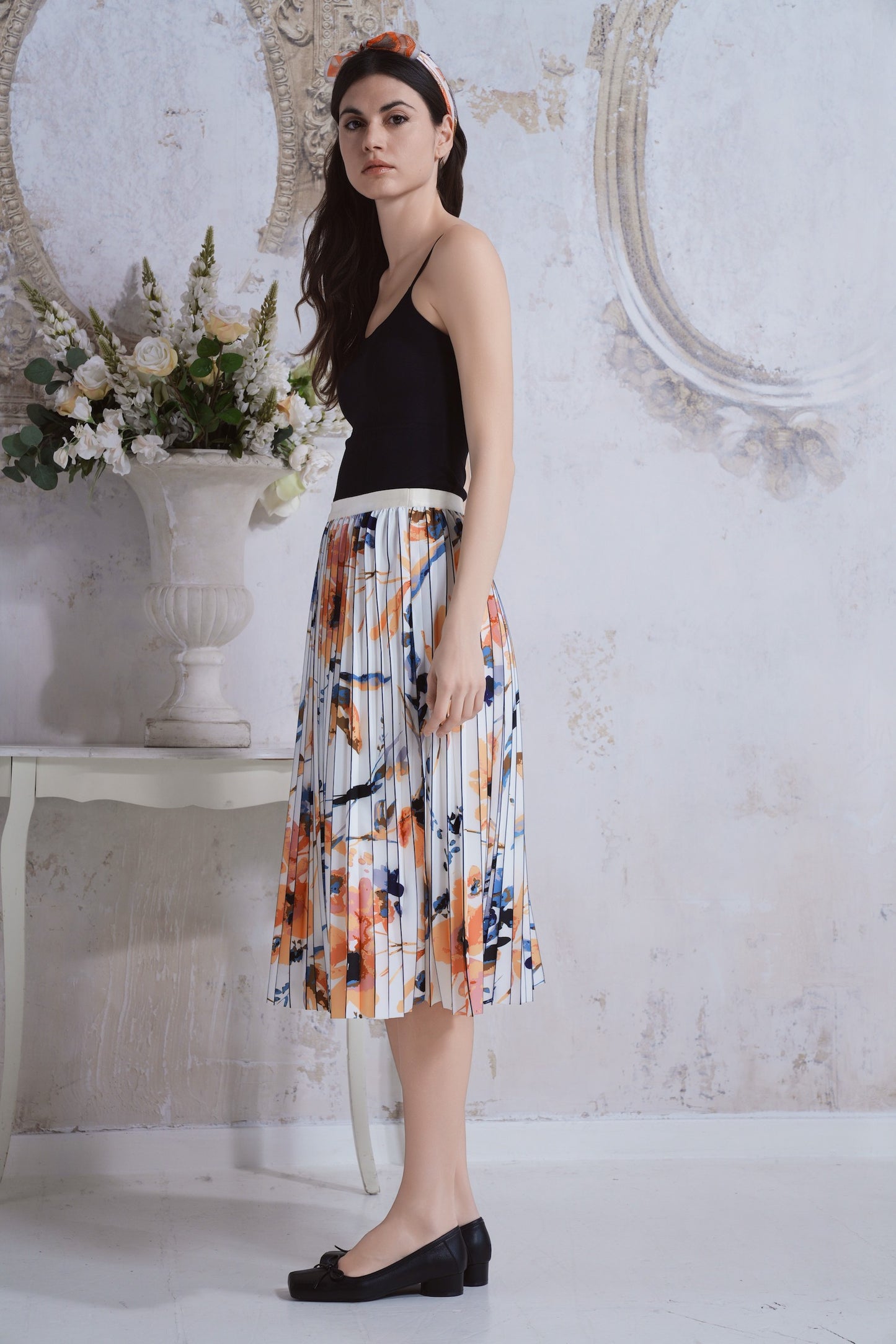 Tulle and sequin skirt