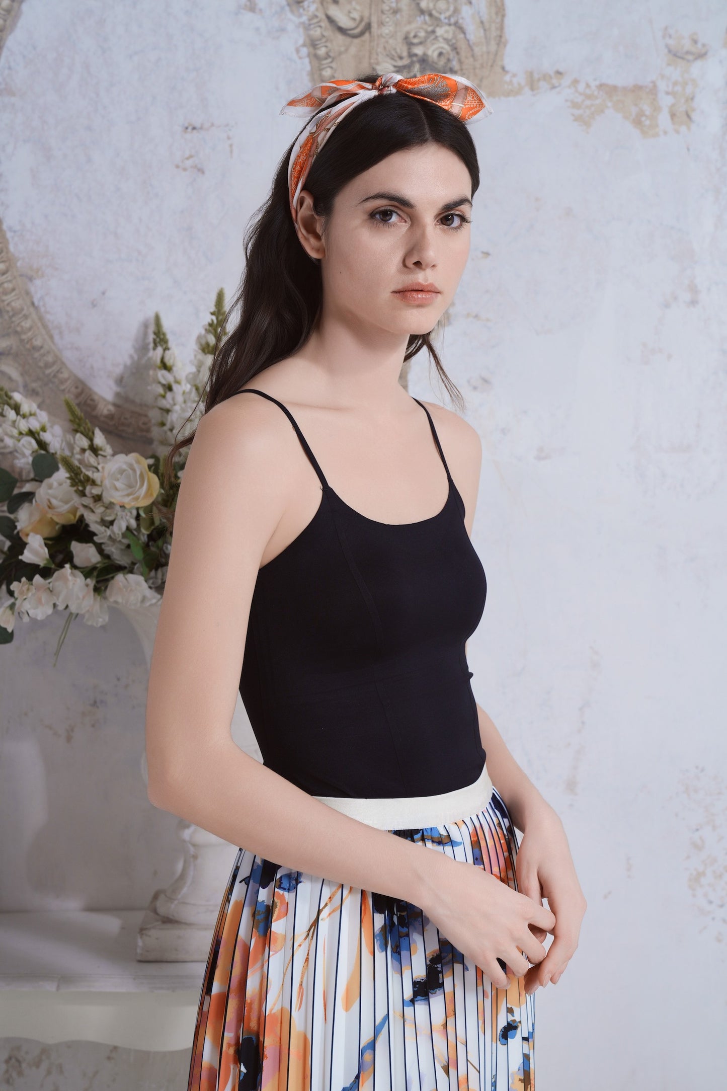 Tulle and sequin skirt