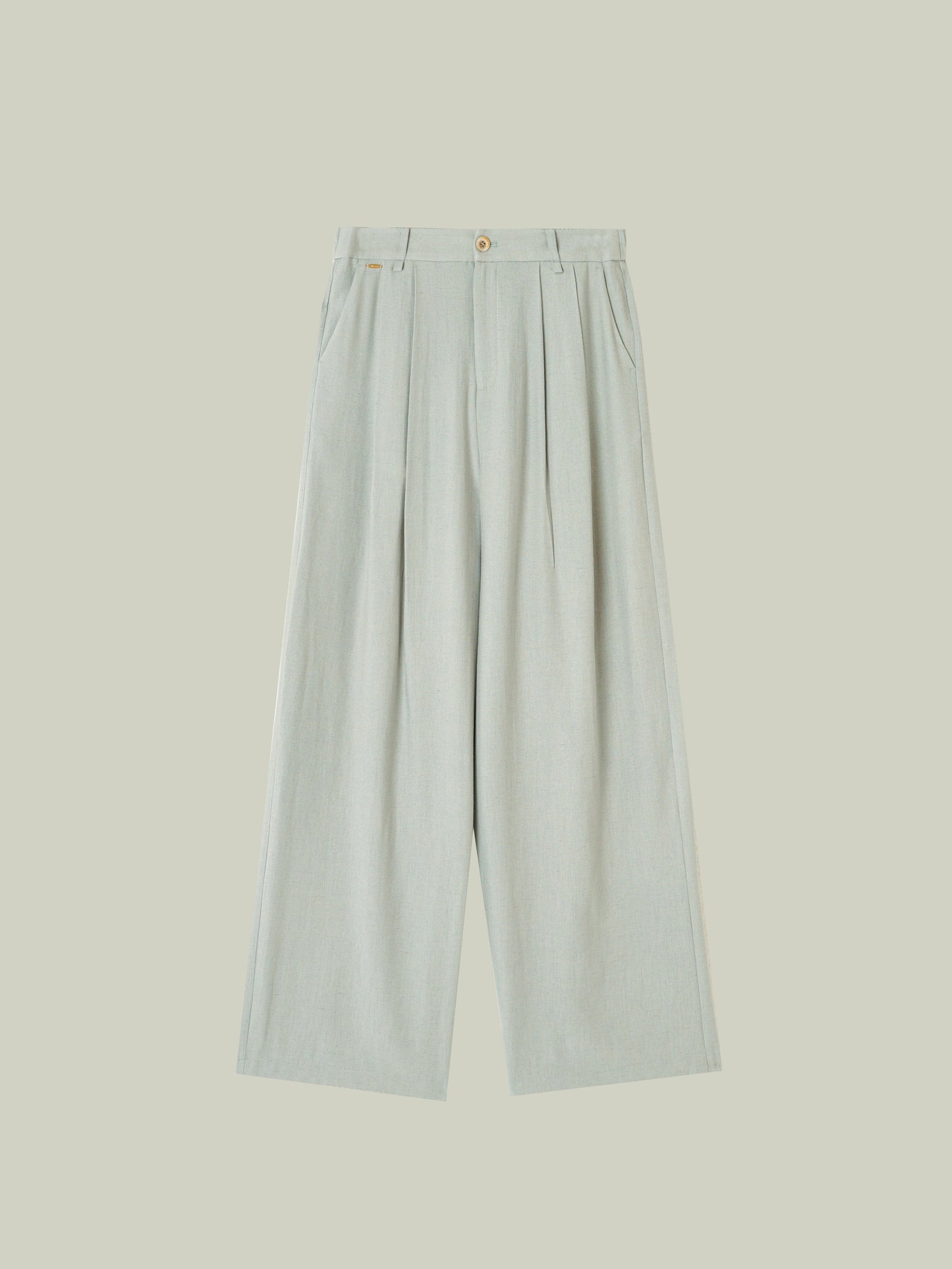 Linen Blend Three-Piece Suit
