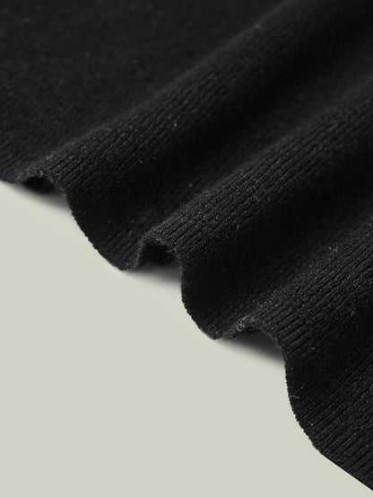  Merino wool lace-trim tank top