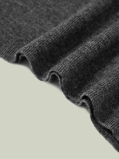  Merino wool lace-trim tank top