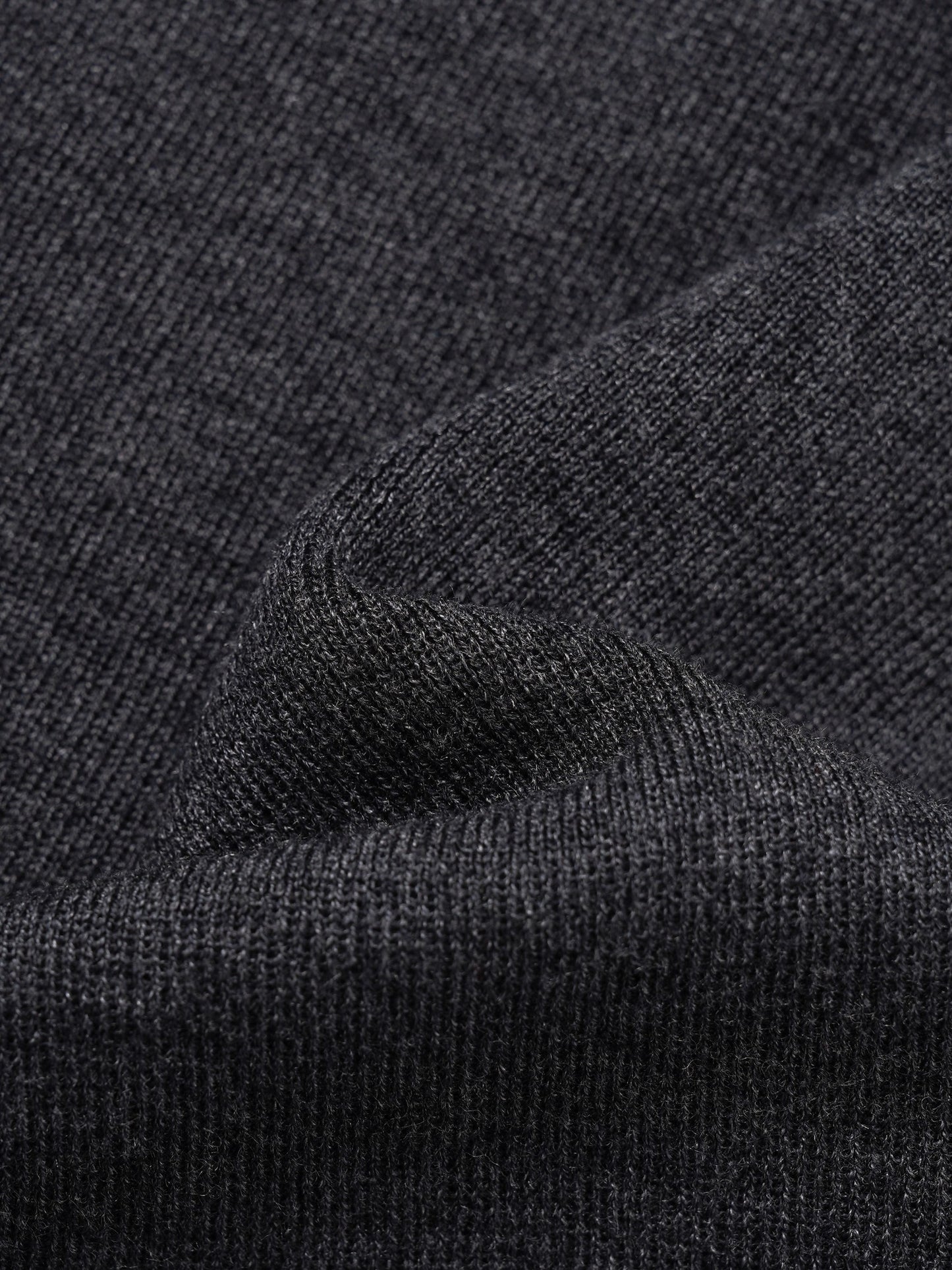Ruffled-trim floral wool base layer