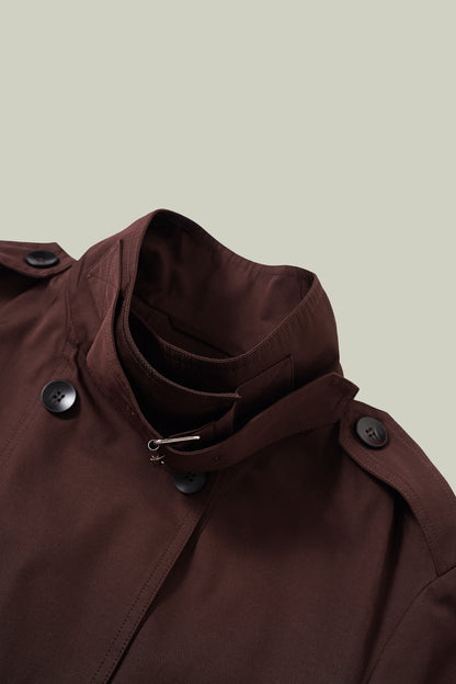 Trench impermeabile e antivento