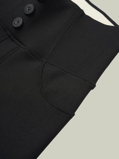 Leggings termici snellenti foderati in pile