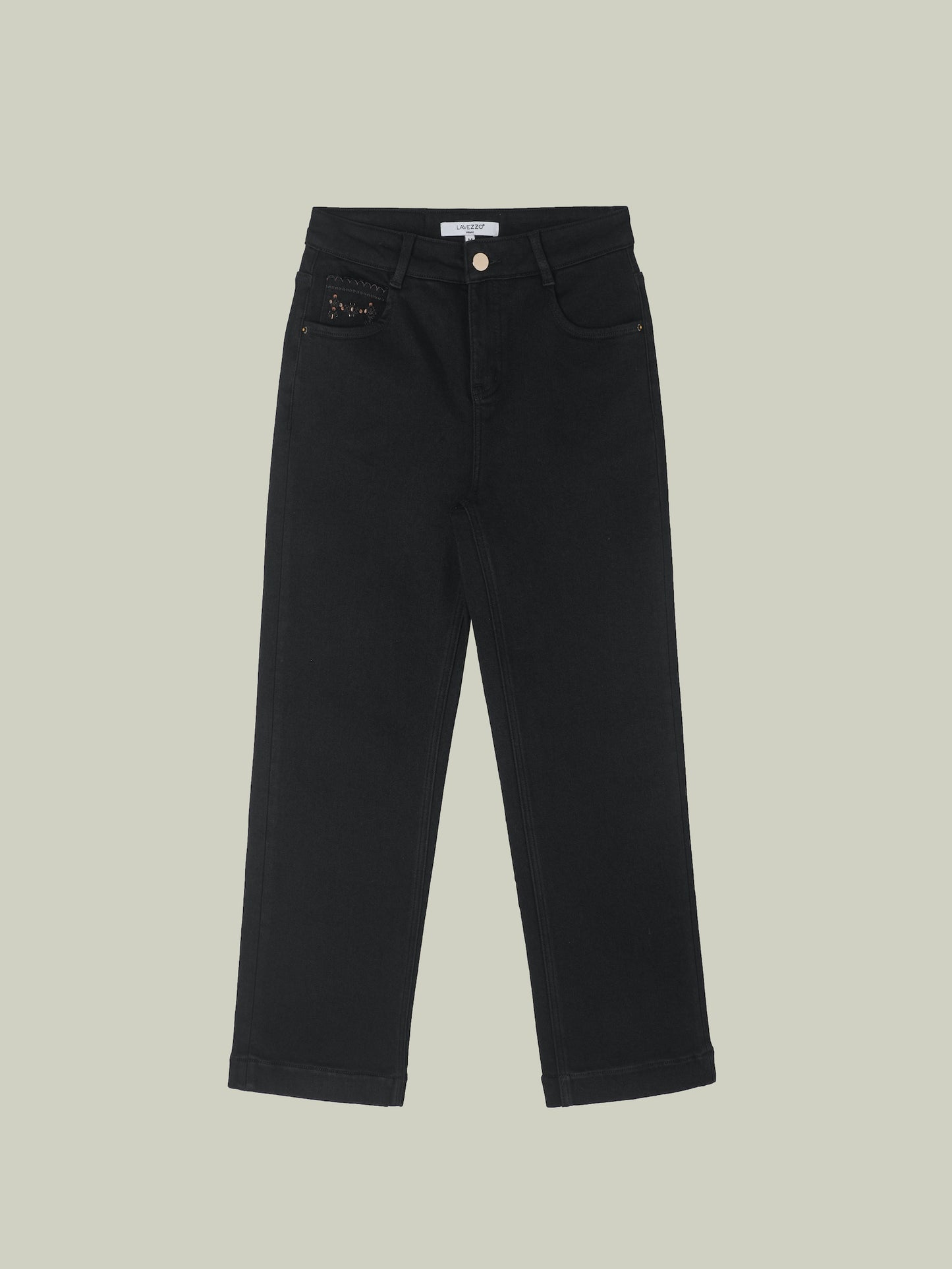 Jeans elasticizzati con interno felpato