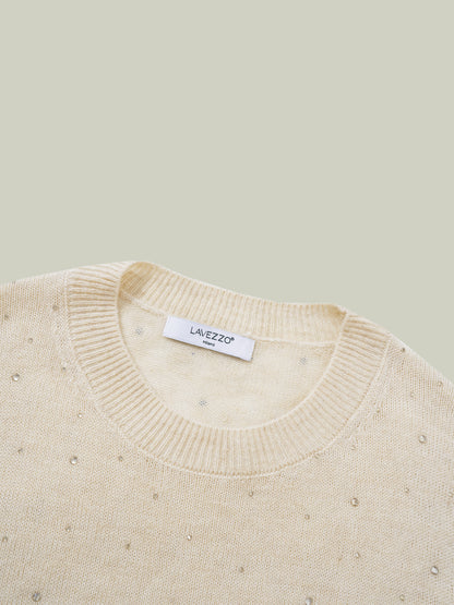  Early-spring wool & cashmere knit