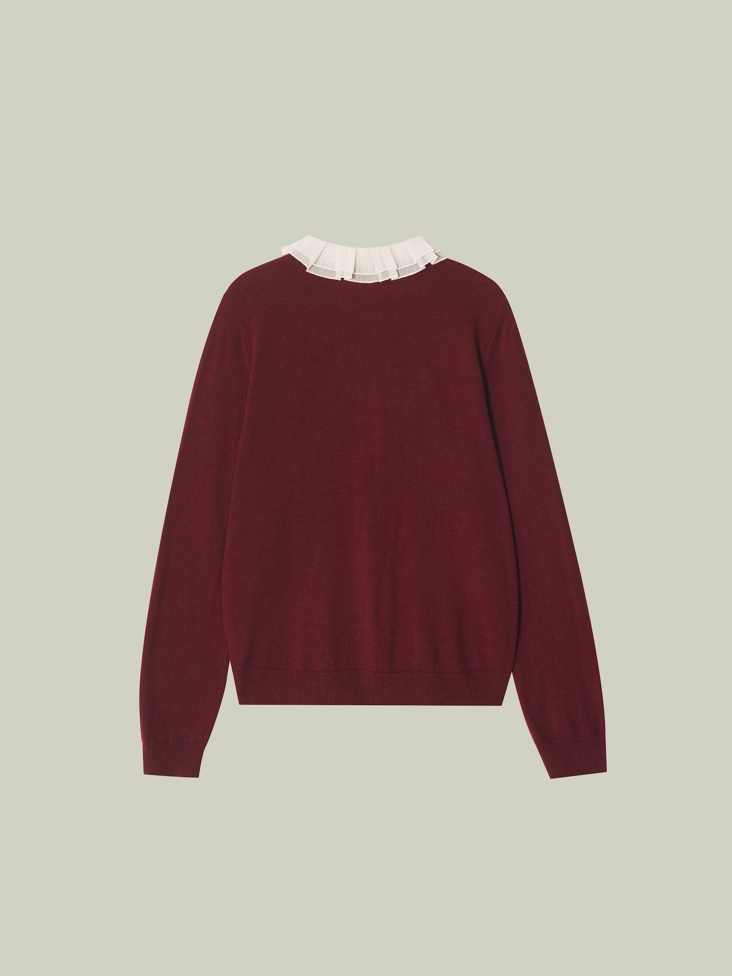 Sweater - wool sweater and skirt set