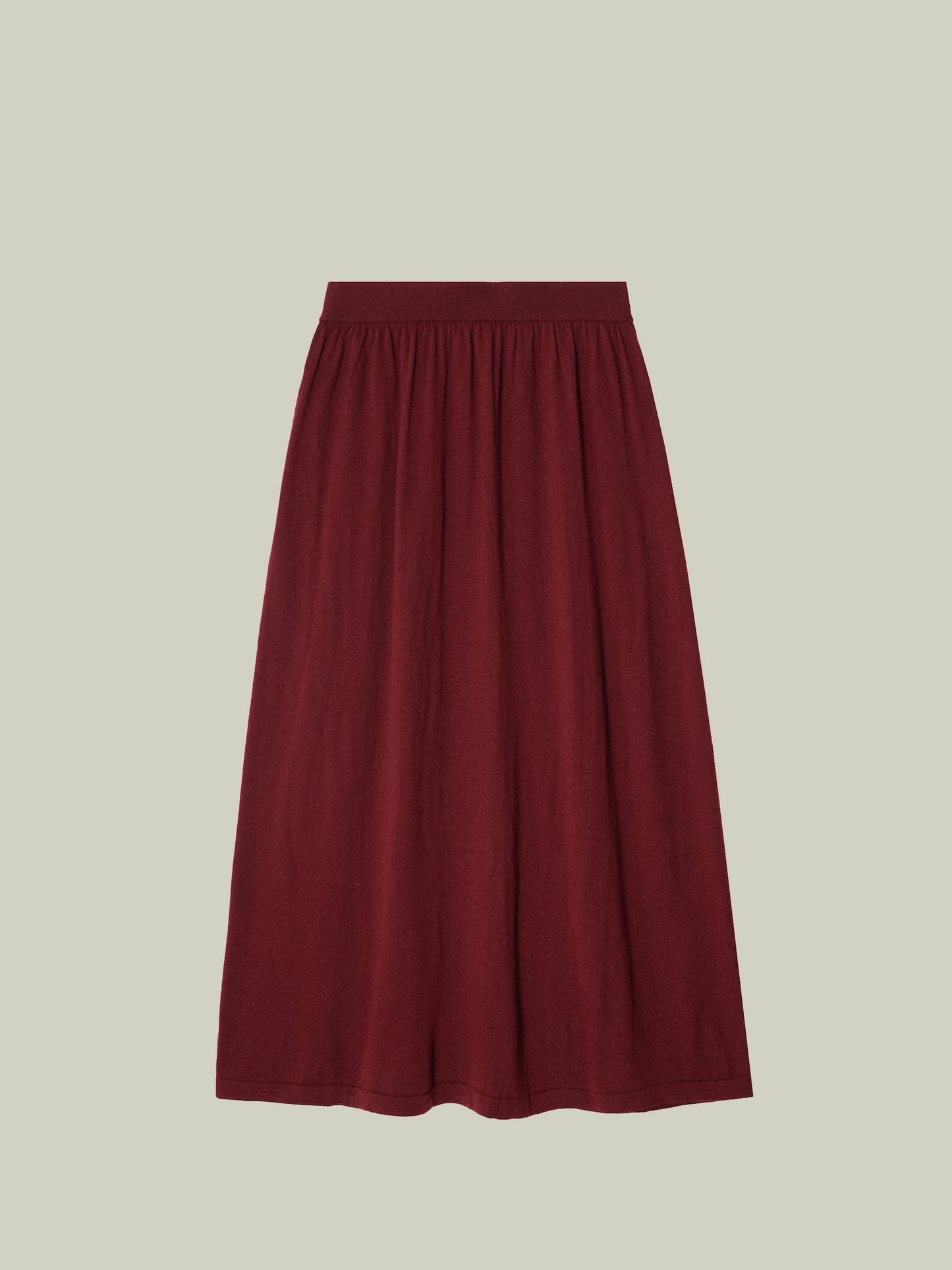 Skirt - wool sweater and skirt set