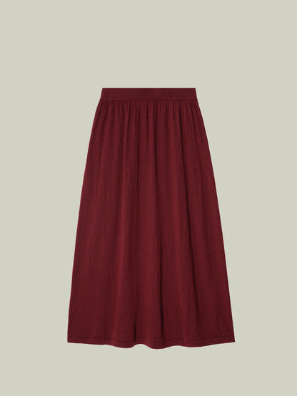 Skirt - wool sweater and skirt set
