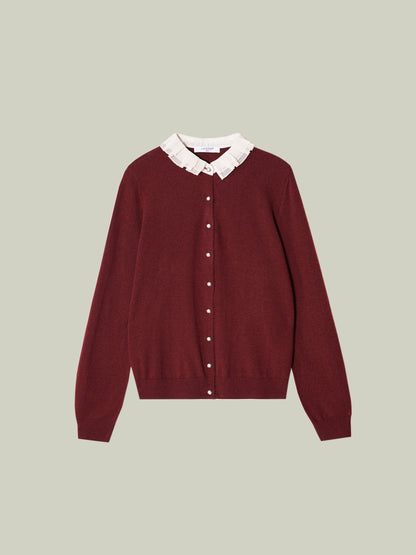 Sweater - wool sweater and skirt set