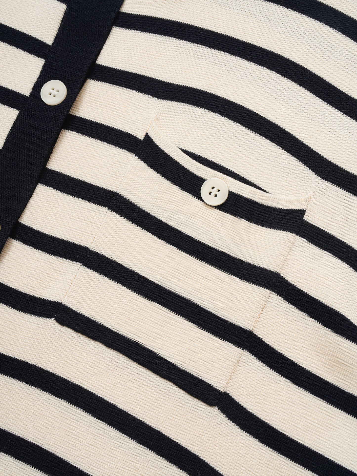 Striped knit set