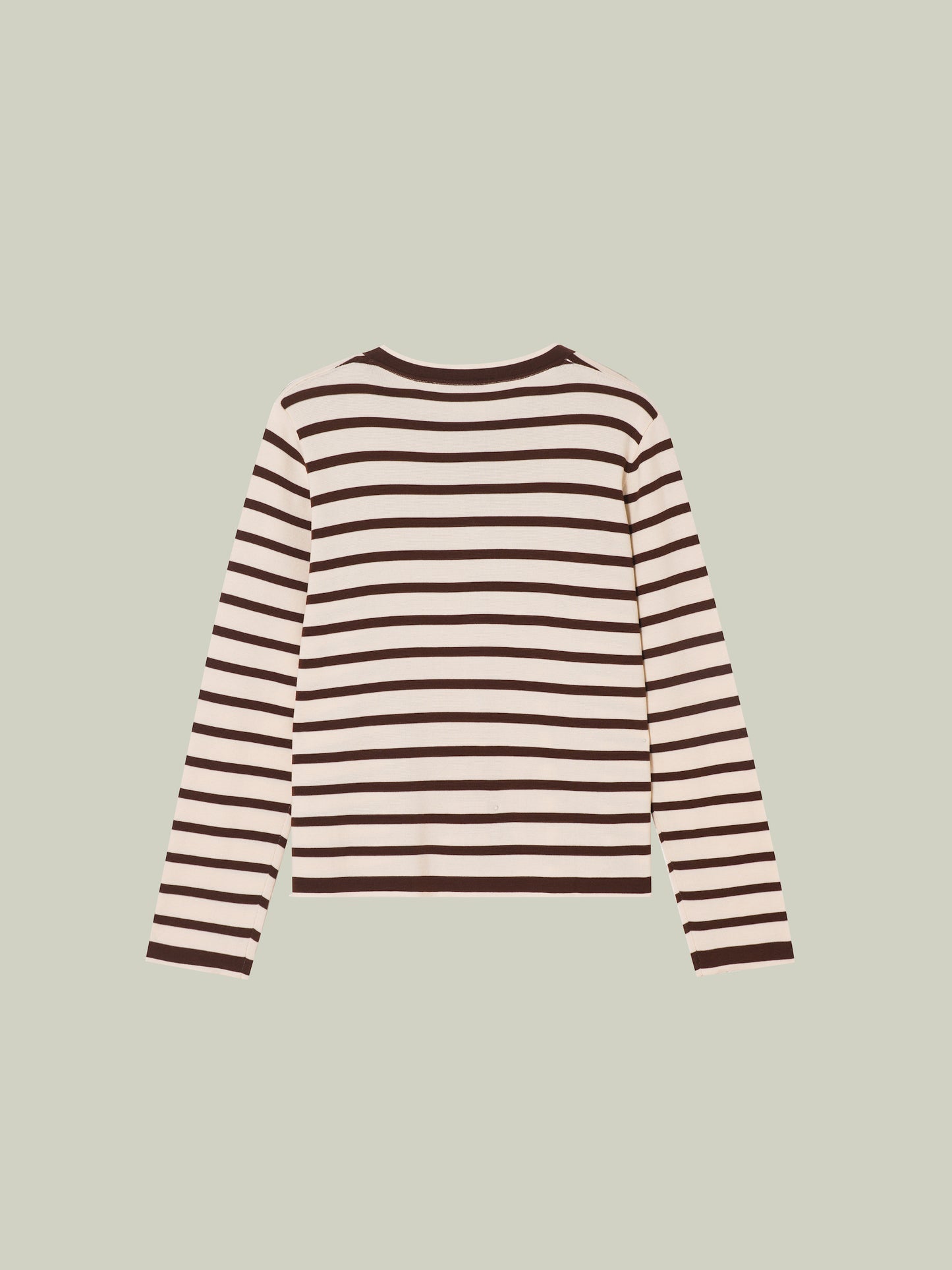 Striped knit set
