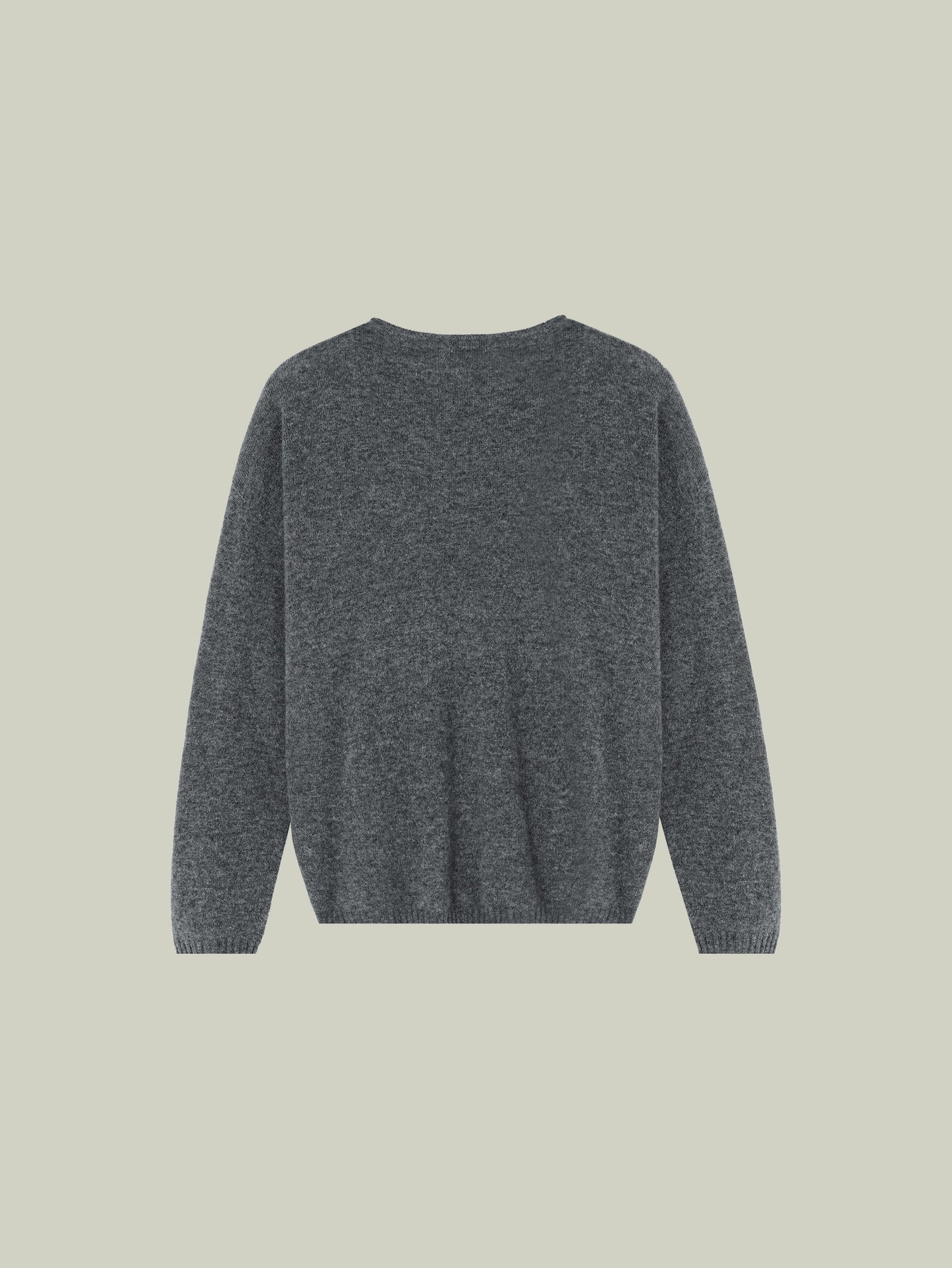  Cashmere sweater with pearl embellishment