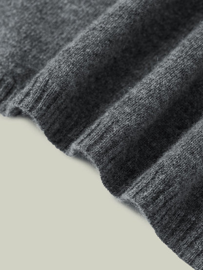  Cashmere sweater with pearl embellishment