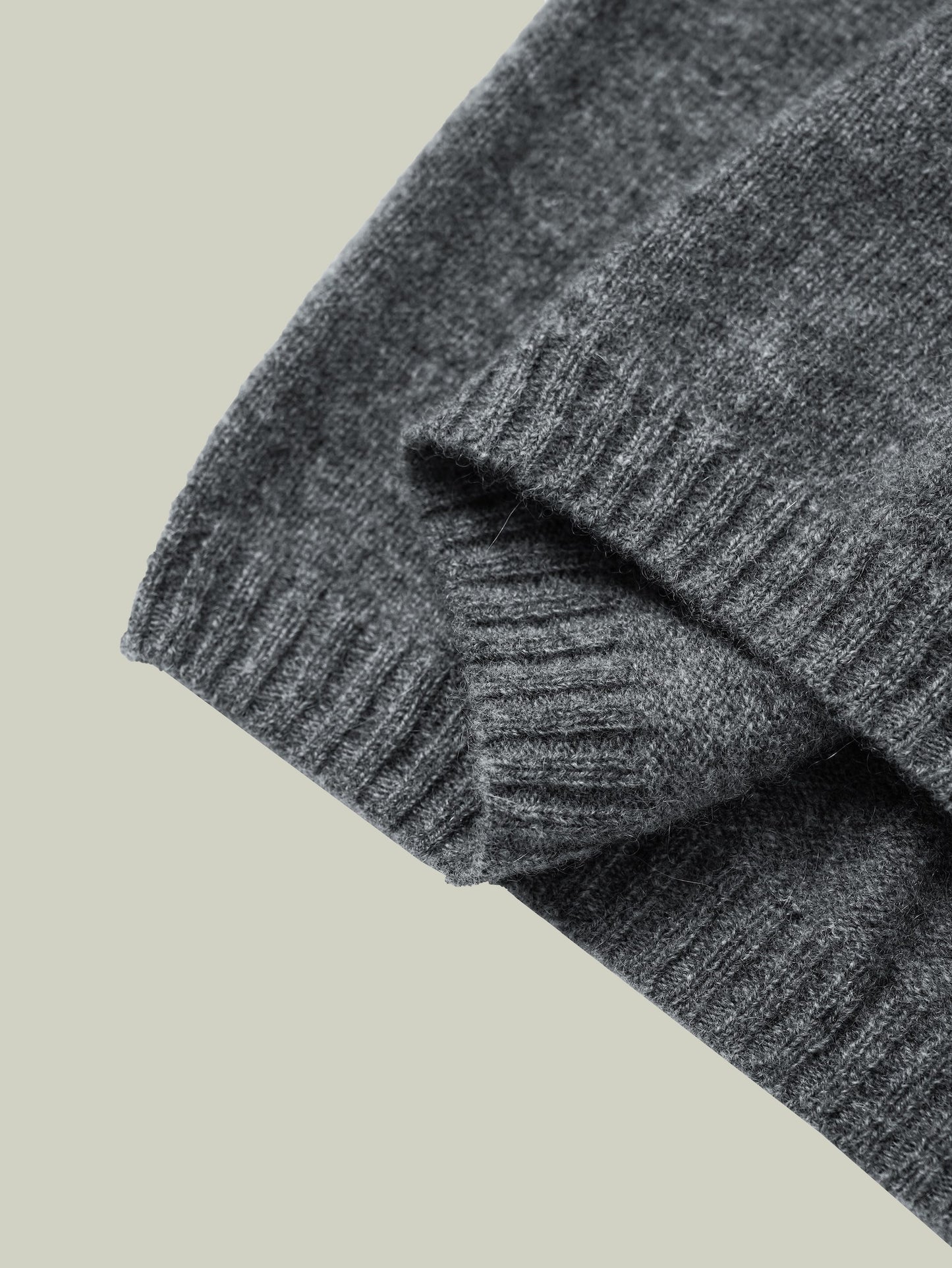  Cashmere sweater with pearl embellishment