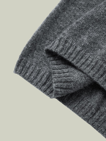  Cashmere sweater with pearl embellishment