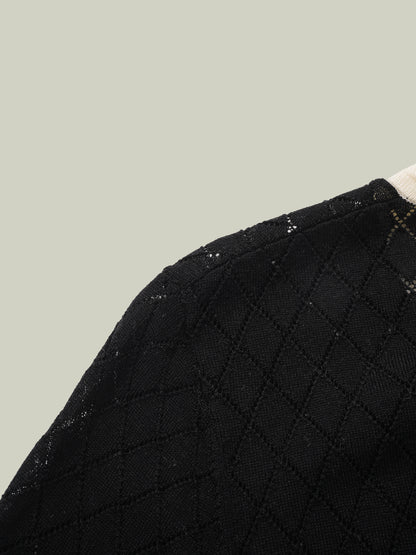 Cardigan in maglia stile petite Chanel con fiocco