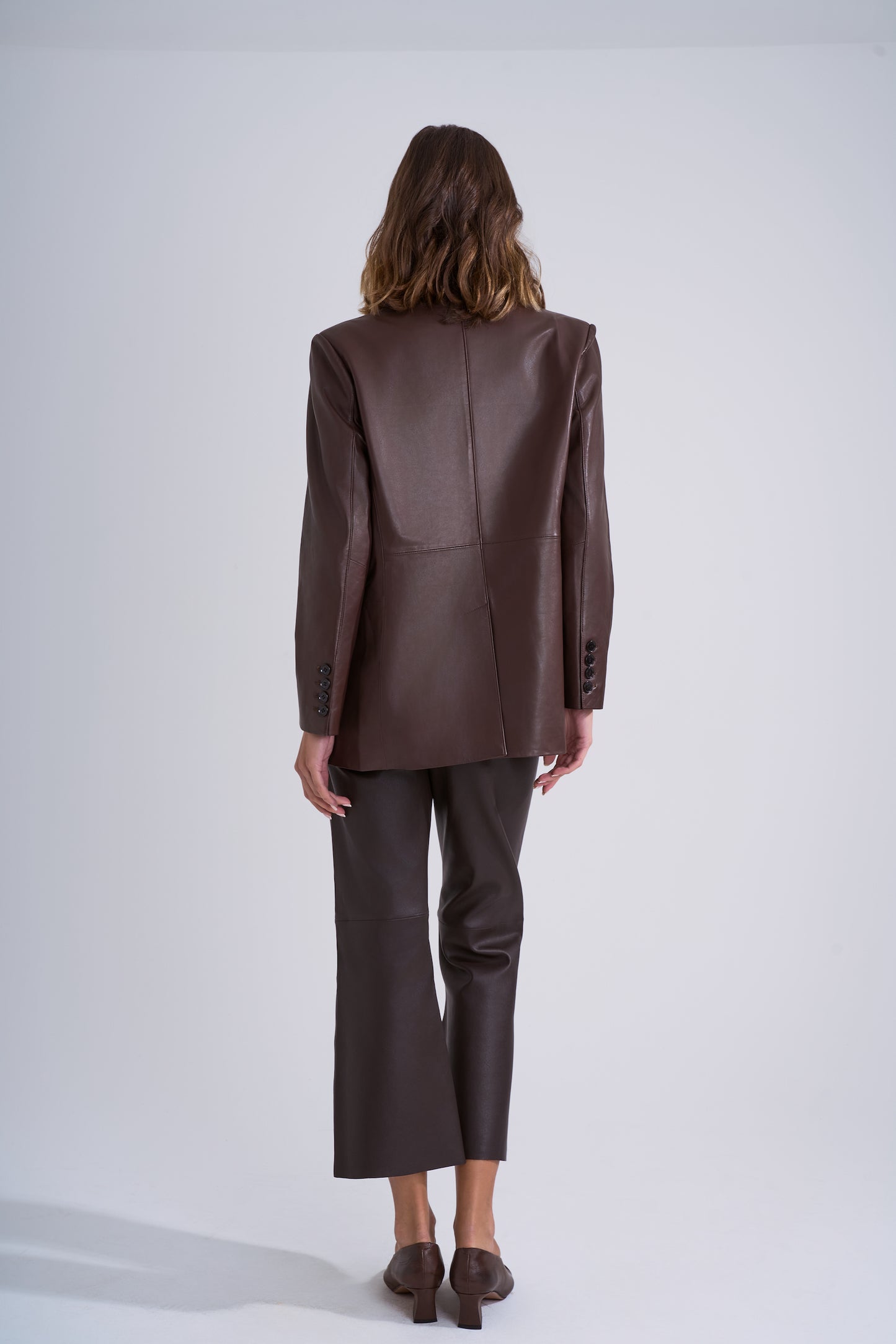 Pantalone in pelle