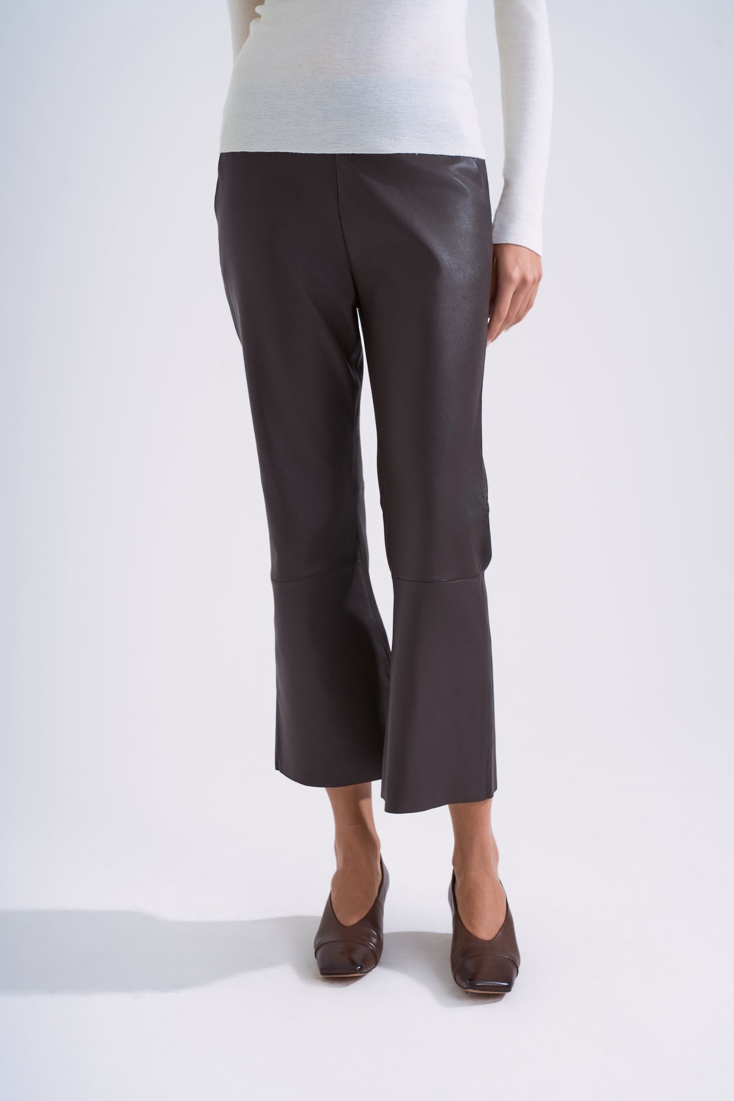 Pantalone in pelle
