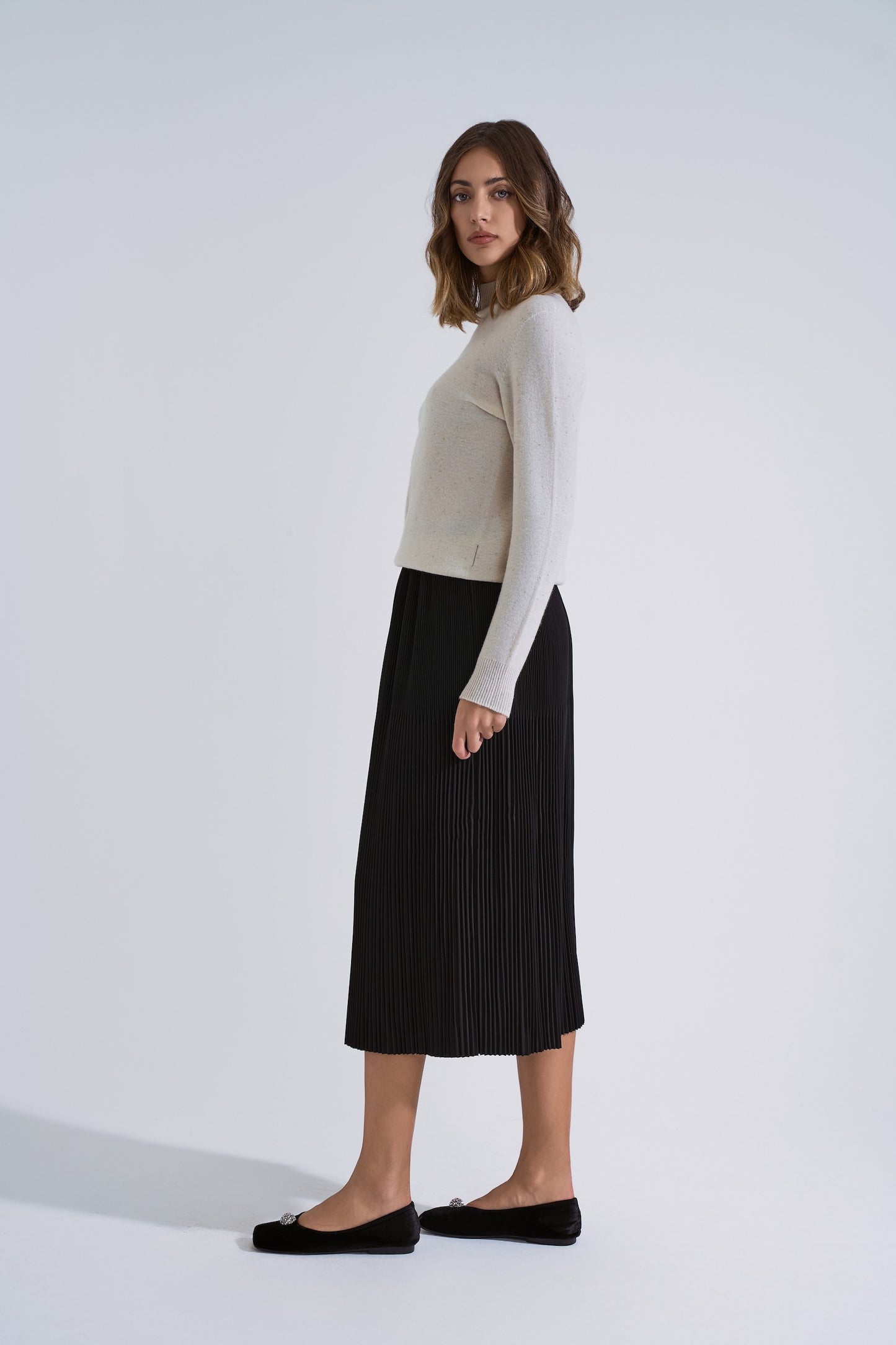 Pleated skirt