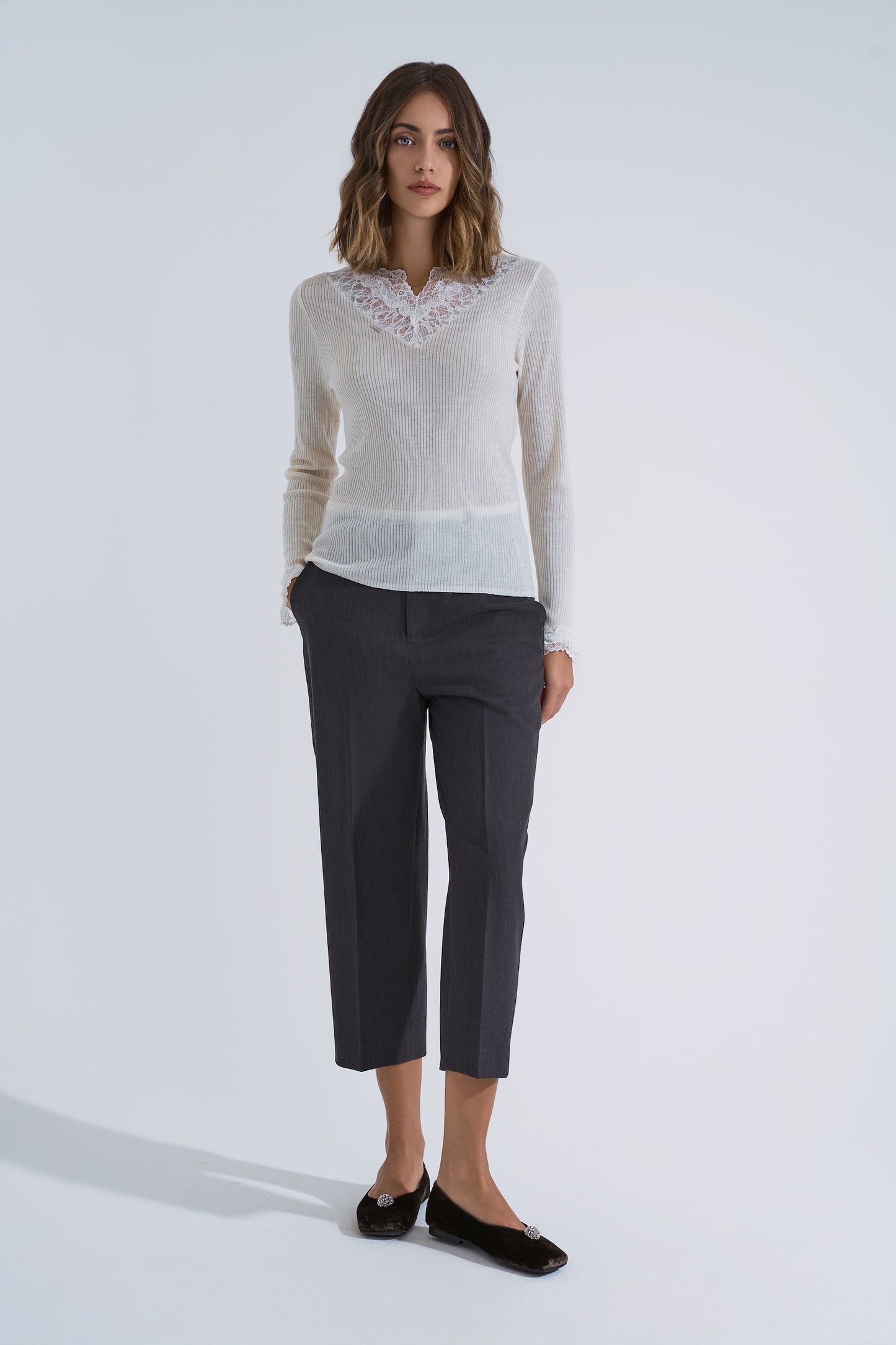 Pantalone alla caviglia
