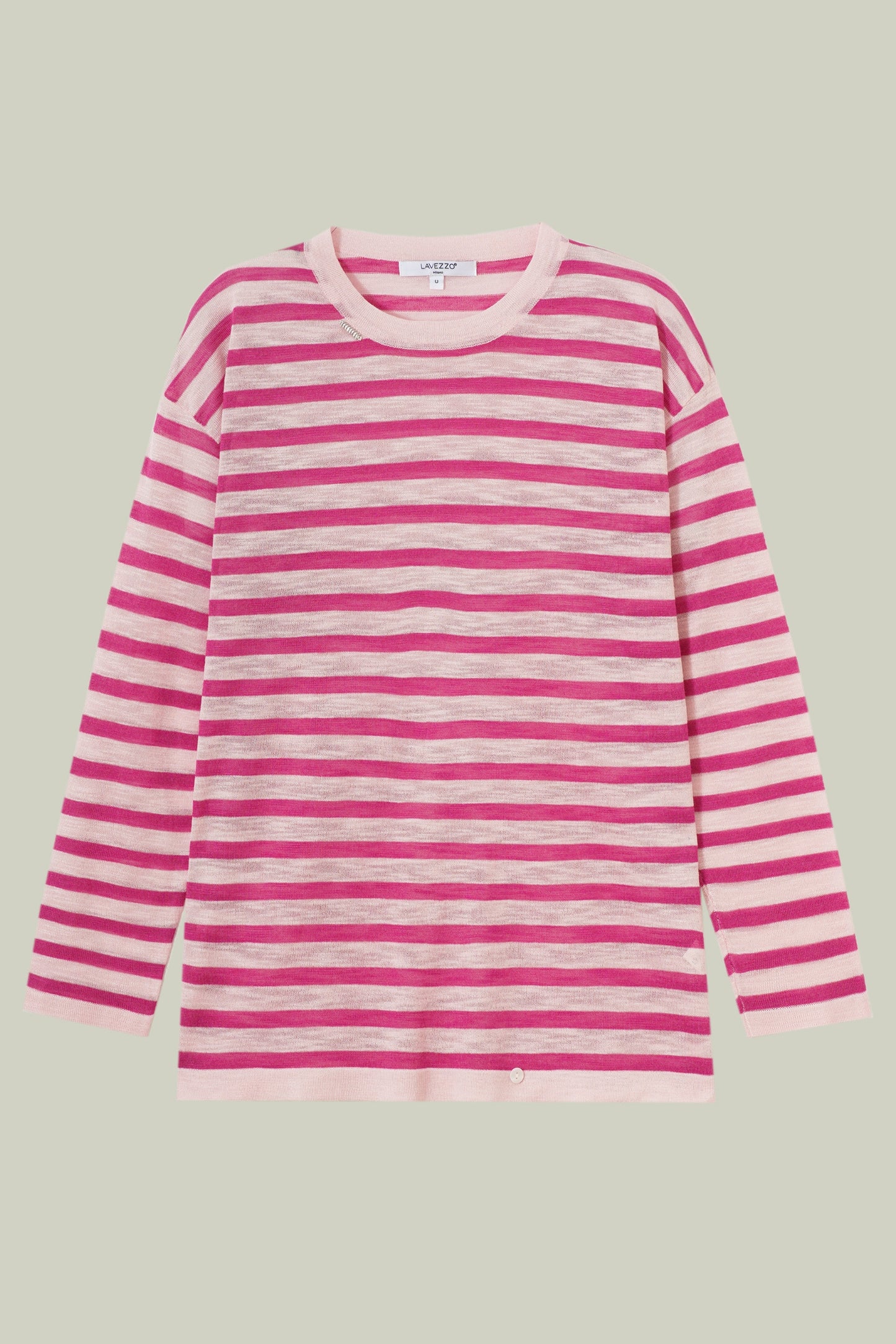 Maglia in lino maniche lunghe