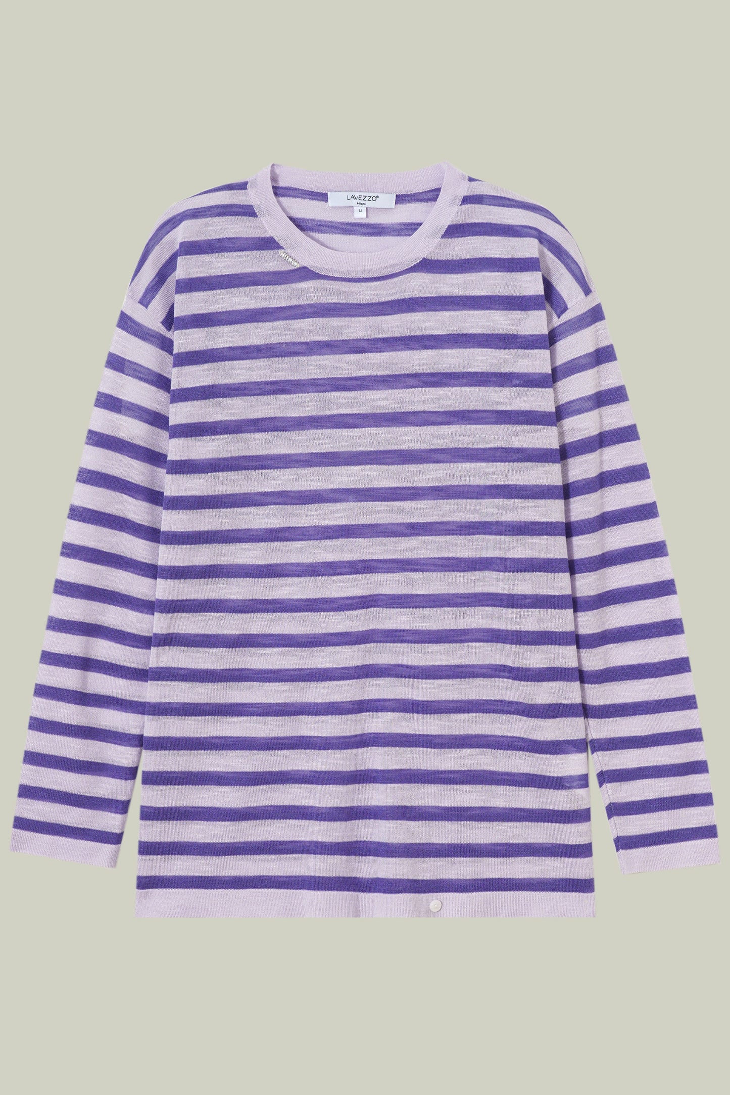 Maglia in lino maniche lunghe