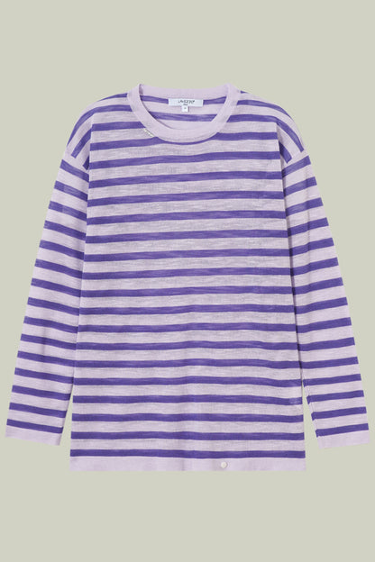 Maglia in lino maniche lunghe
