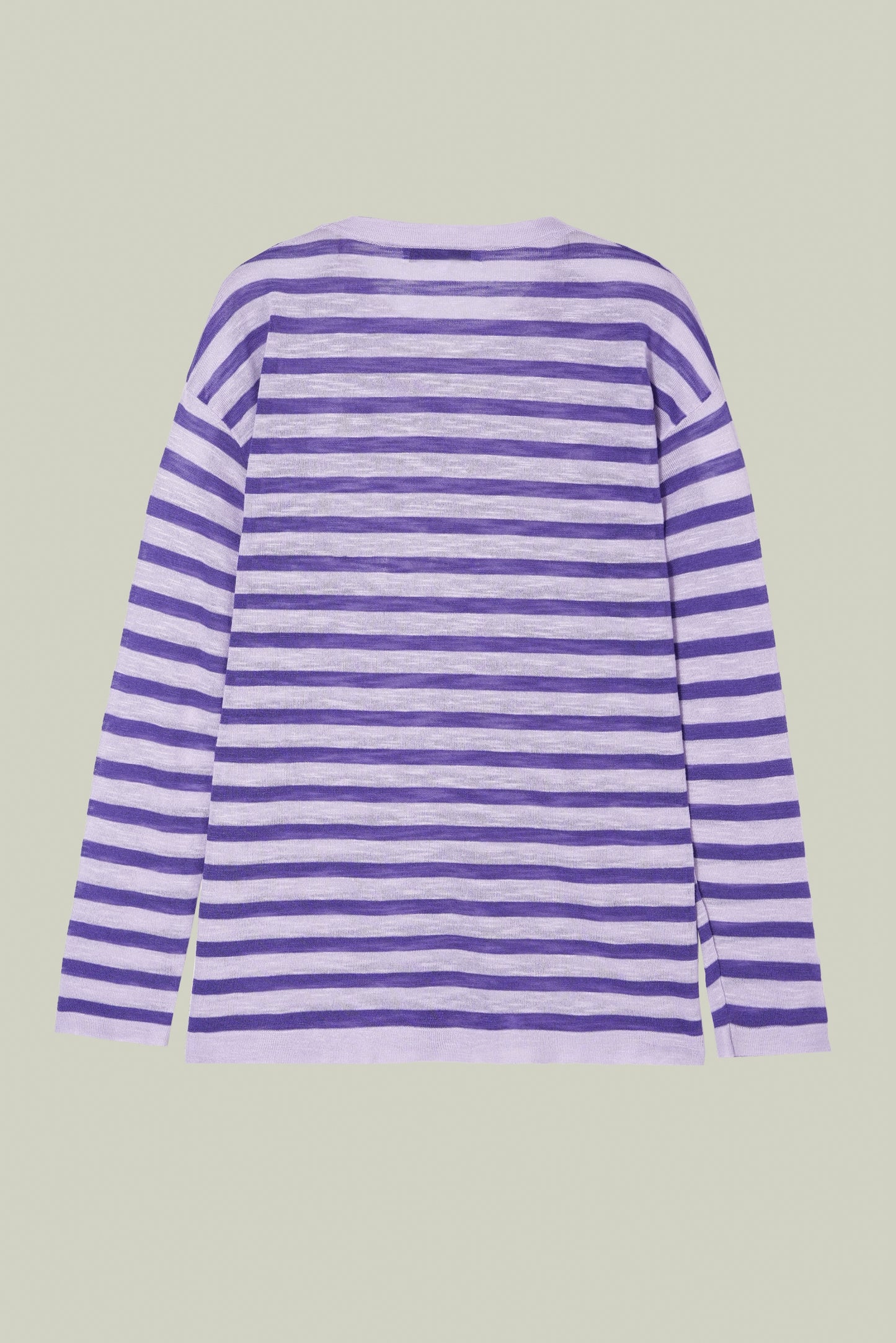 Maglia in lino maniche lunghe