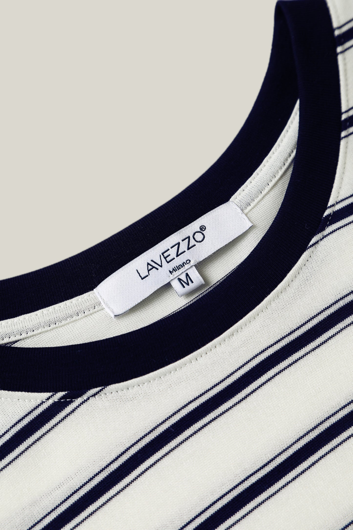 Striped sweater with bee motif