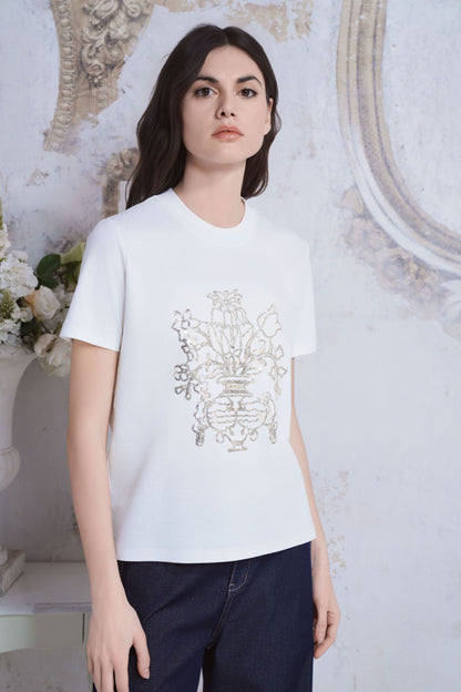 Maglia in puro cotone