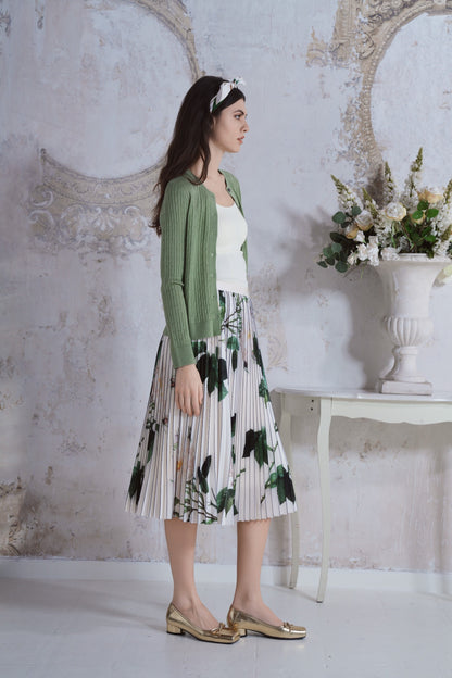 Pleated skirt