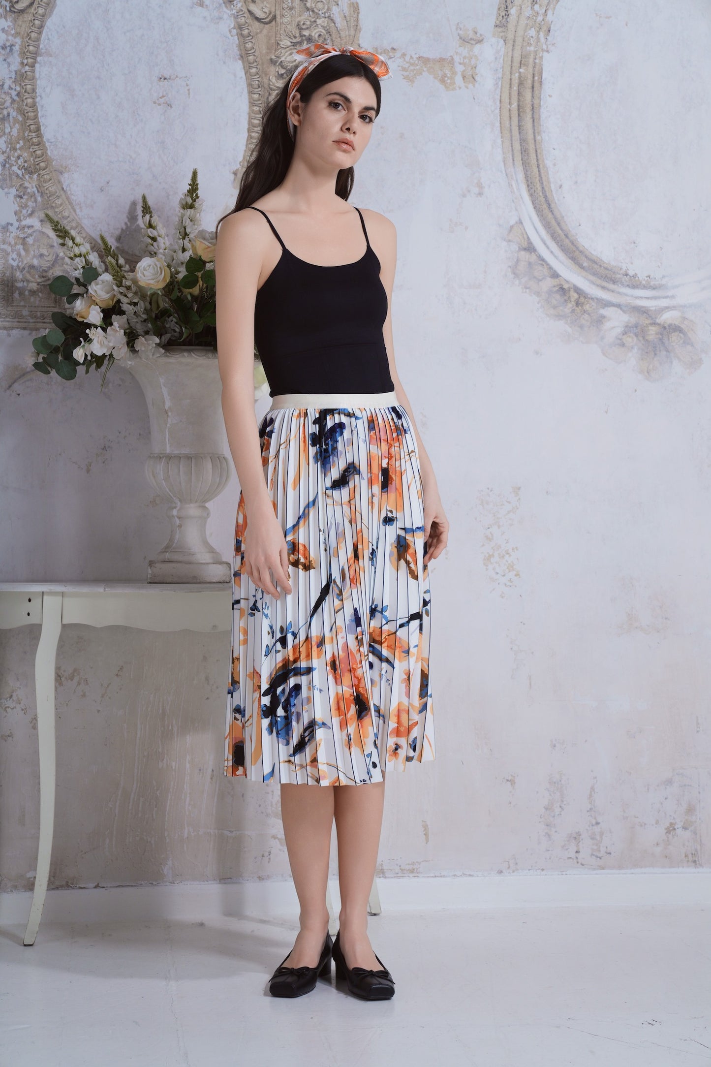 Tulle and sequin skirt