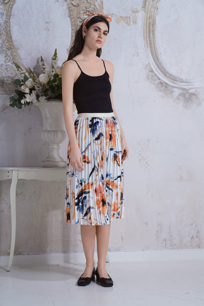 Tulle and sequin skirt
