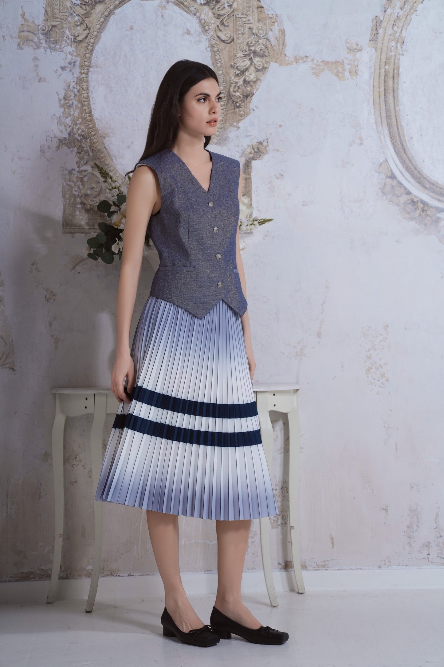 Gradient skirt